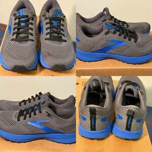 Brooks Revel 5 Men's Running Shoes Grey Blue Size 8